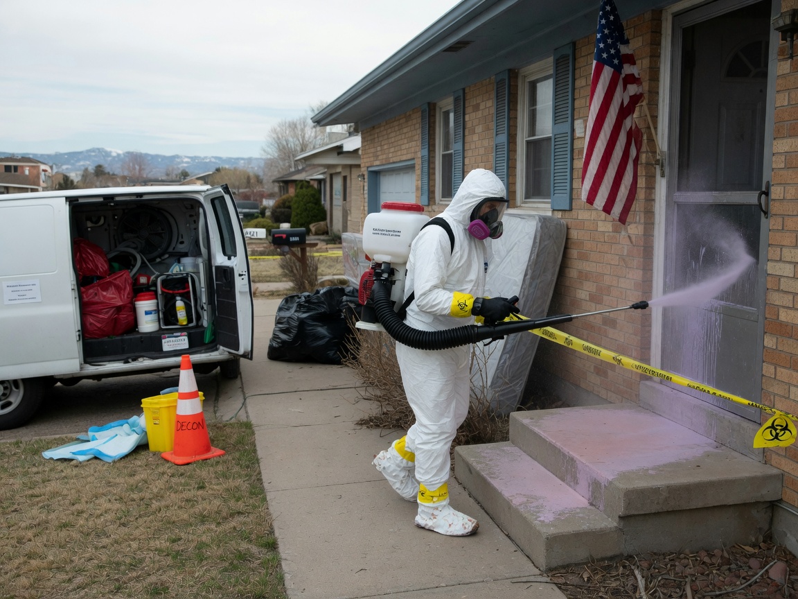  Bio Hazard Cleanup in Bio Hazard Cleanup in Historic Littleton